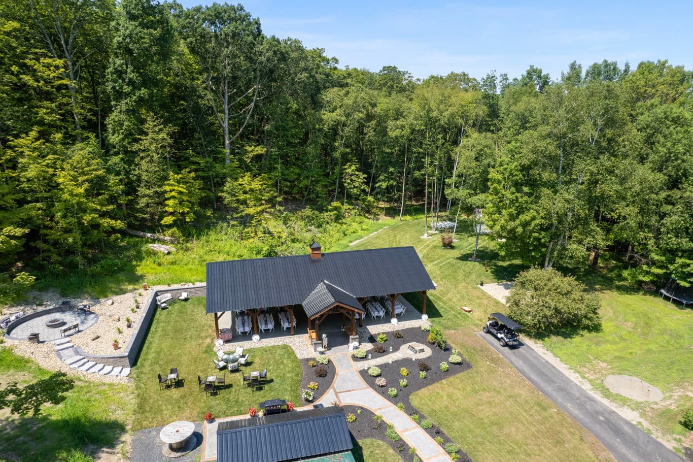 Guardian Angel Nesting Place - Aerial View of Wedding Venue
